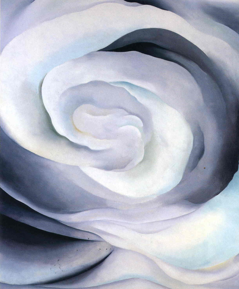 Georgia O'Keeffe - Abstraction White Rose, 1927